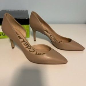 Sam Edelman nude 7 1/2 Teresa heels with box